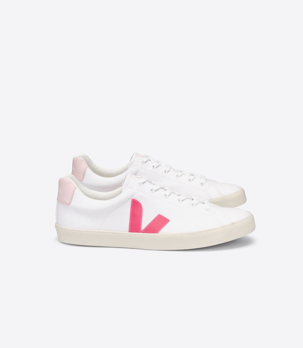 Veja Sneakers Womens - Esplar Se Canvas - White - 2680YUVRN